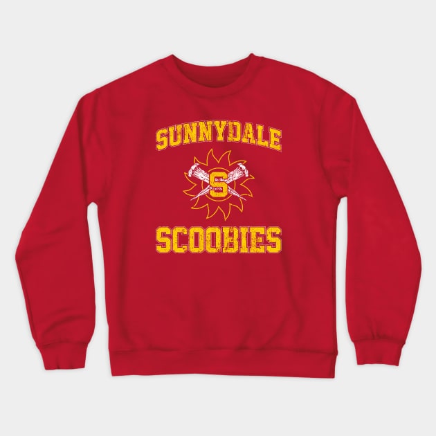 Sunnydale Scoobies Crewneck Sweatshirt by huckblade